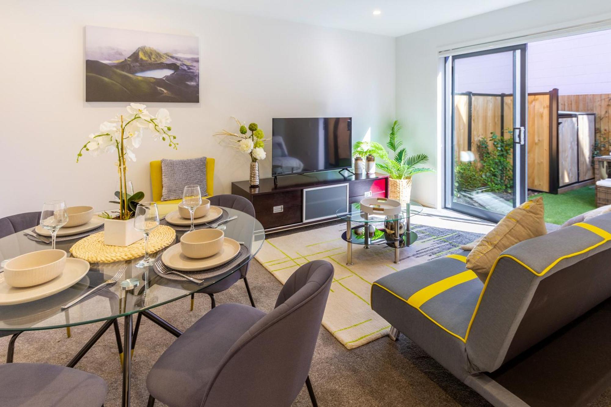 Central Escape On Cashel Street 2 Bed 2 Bath Крайстчерч Екстер'єр фото